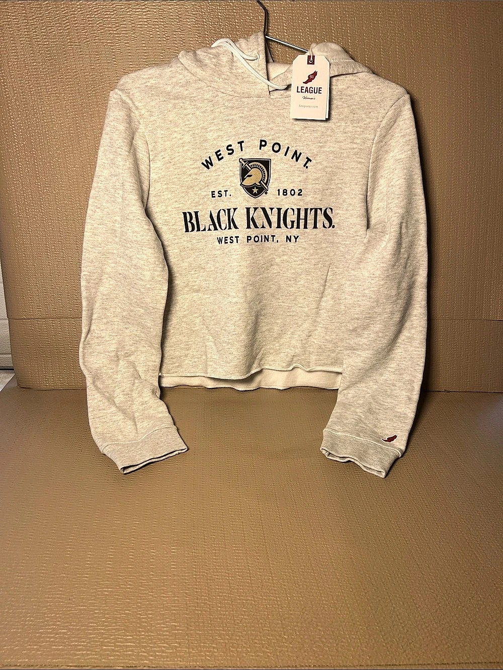 League West Point Black Knights Gray Hoodie NWT